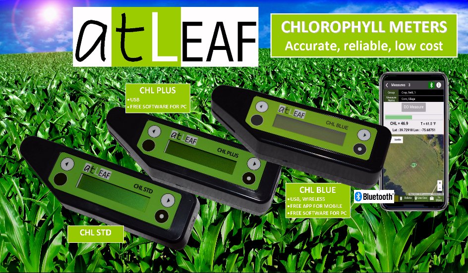 atLEAF Chlorophyll meters